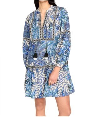Marie Oliver Mimi Dress - Blue