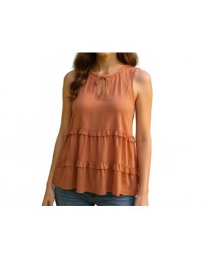 Gigi Moda Sleeveless Top - Blue