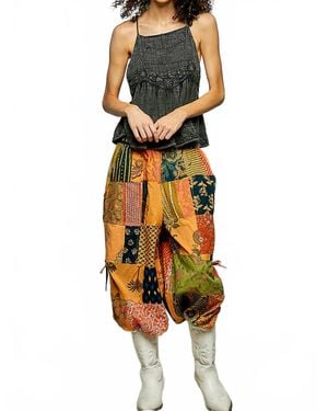 Pol Golden Hour Duo Embroidered Camis - Metallic