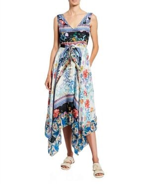 Johnny Was Cassia Dress - Blue