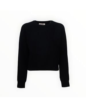 Filson Waffle Knit Merino Wool Sweater - Black