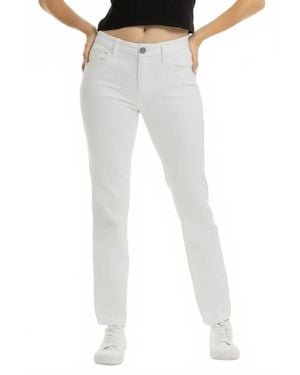 1822 Denim Better Butter Mid-Rise Jean - White