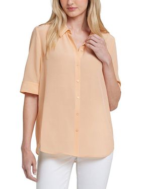 NYDJ Riley Silk Blouse - Natural