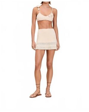 Devon Windsor Wrenn Skirt - White