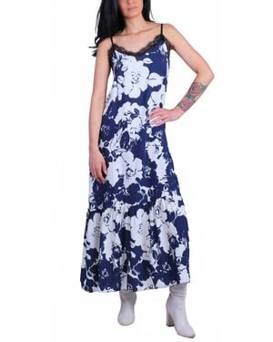 Gigi Moda Savona Floral Dress - Blue