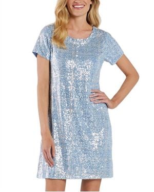 Jude Connally Ella Sequins Dress - Blue