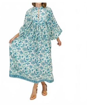 Clara the Label Cassia Maxi Dress - Blue