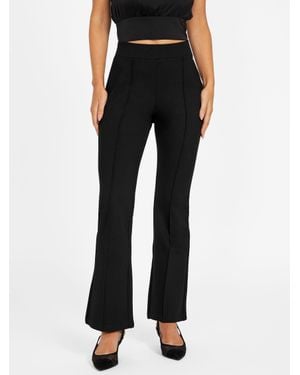 Guess Tilly Ponte Flare Leggings - Black