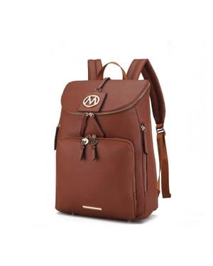 MKF Collection by Mia K Angela Backpack Vegan Leather By Mia K - Brown