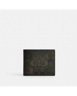 COACH 3-In-1 Wallet - Black