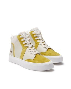 ON THIS DAY Leather Mid Top Sneaker - Metallic