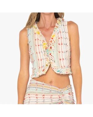 Just BEE Queen Leona Vest - Natural