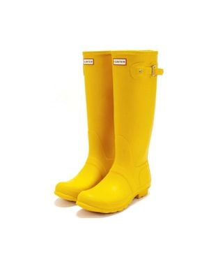 HUNTER Original Tall Rain Boot - Yellow