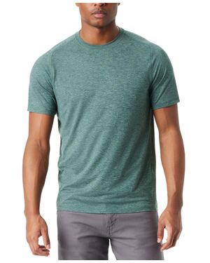 BASS OUTDOOR Quick-Dry T-Shirt Stretch Performance Pullover Ups418 - Green