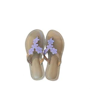 Laidbacklondon Robyn Flip Flops - Blue