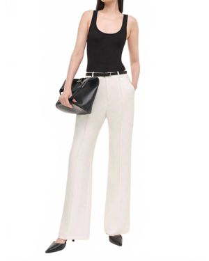 Jonathan Simkhai Ansel Trouser - White