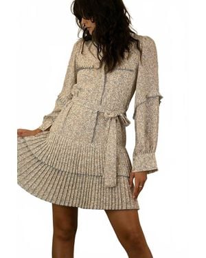Mulla Eloise Mini Dress - Natural
