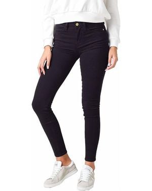 FRAME Le High Skinny Sateen Jeans - Blue