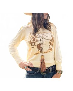 Cruel Denim The Dally Sweater - Metallic