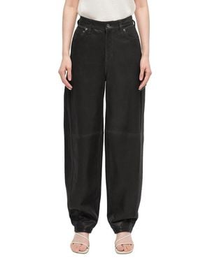 Jonathan Simkhai Waldon Curved Leg Pant - Black