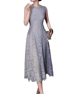 BURRYCO Brc By Midi Dress - Blue