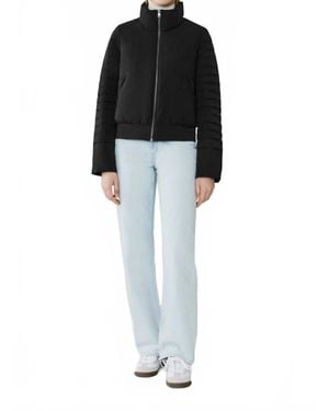 SOIA & KYO Isabella Down Blouson Jacket - Black
