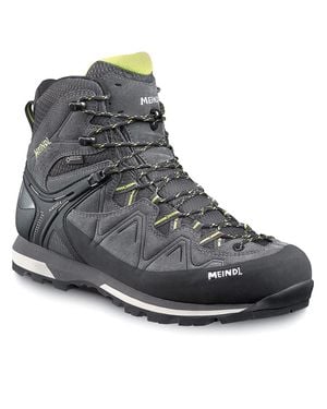 Meindl Mid-Height Hiking Boot With Textured Upper - Black