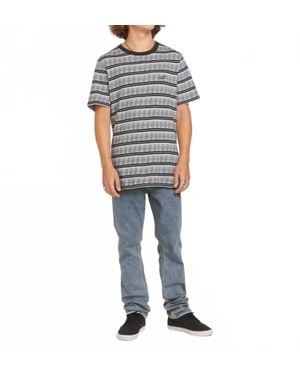Volcom Vorta Slim Fit Denim Jeans - Blue