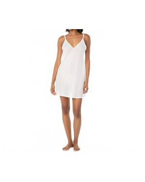 Helen Jon V-Neck Slip Dress - White