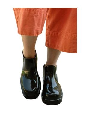 Free People High Street Rain Boots - Orange