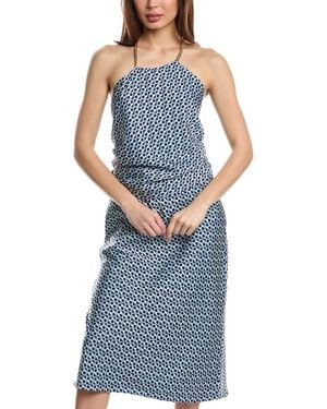 FLORA BEA NYC Halter Top - Blue