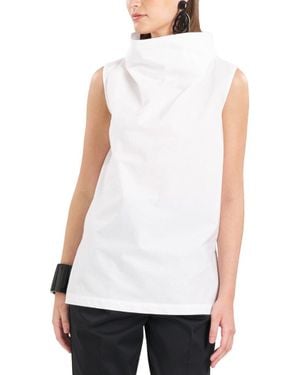Natori Funnel Neck Top - White