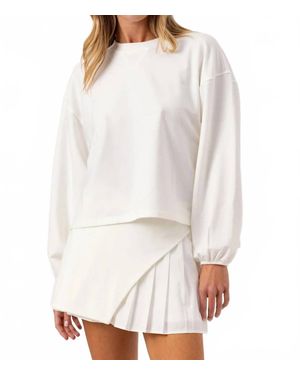 Sundays Marris Crew Pullover - White