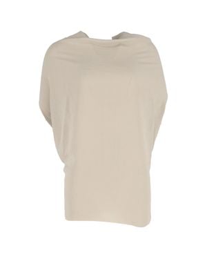 Lanvin Crewneck Blouse - Natural
