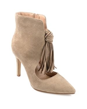 Journee Collection Collection Tru Comfort Foam Cameron Bootie - Brown