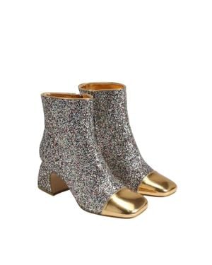 Circus.NY Osten Block Heel Bootie - Gray