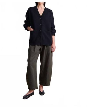Apiece Apart Medina Cardigan With Scarf - Black