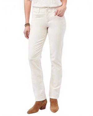Democracy Corduroy Straight Leg Pants - Natural