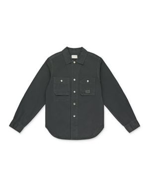 Aimé Leon Dore Twill Work Button-Down Shirt - Gray