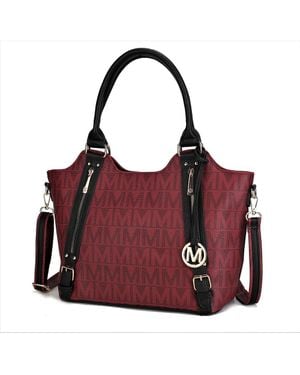 MKF Thania Stylish Tote Handbag By Mia K - Red