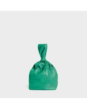 LEMIZ Mariposa Twist Clutch Handbag - Green