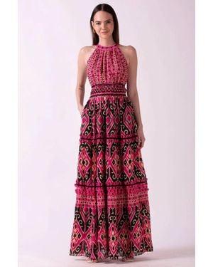 Ash Larysa Ruffled Tiered Dress