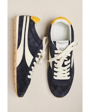 ONCEPT Essex Suede Ballet Sneakers - Blue