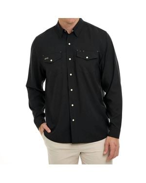 GameGuard Caviar Stockyard Long Sleeve Shirt - Black