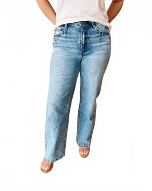 Flying Monkey Elise 90S Wide Leg Jeans - Blue