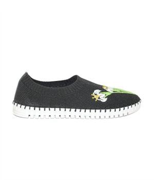 Eric Michael Lucy Stretch Sneakers - Black