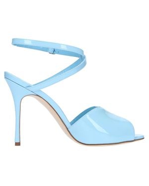 Manolo Blahnik Hourani 105 Sandals - Blue