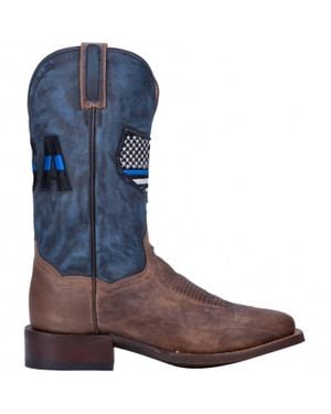 Dan Post Thin Line Western Boots - Brown