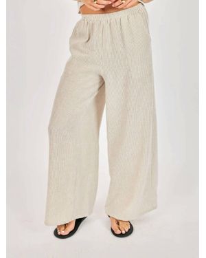Sadie & Sage Garden Sun Pants - Natural
