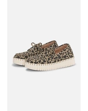 Ilse Jacobsen Sailor Platform Loafer - Multicolor